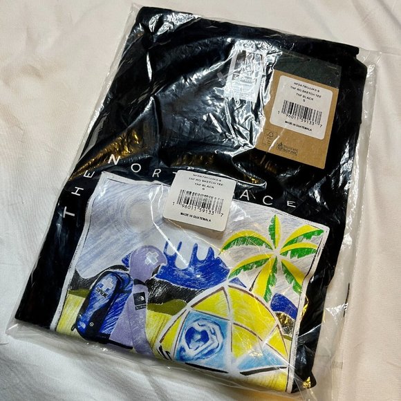 Supreme The North Face Sketch S/S Top Black S - Picture 5 of 6